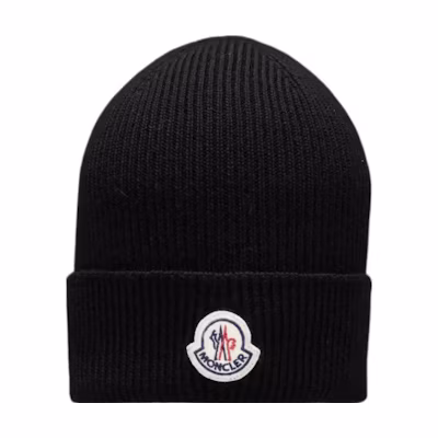 Moncler Fashion Knit Wool Beanie with Embroidered Logo. H20913B70500A9342999