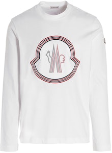 モンクレール 幾何学模様 クルーネック 長袖Tシャツ 8D000058390T001 Buy モンクレール 幾何学模様 クルーネック 長袖Tシャツ 8D000058390T001