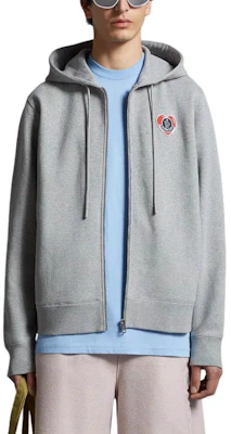 Sudadera Casual con Capucha Gris Cremallera Manga Larga de Moncler. J10918G00028899V4981 Lookbook Sudadera Casual con Capucha Gris Cremallera Manga Larga de Moncler. J10918G00028899V4981
