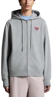 Sudadera Casual con Capucha Gris Cremallera Manga Larga de Moncler. J10918G00028899V4981 Shop Sudadera Casual con Capucha Gris Cremallera Manga Larga de Moncler. J10918G00028899V4981