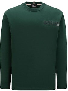 Moncler 綠色字母印花長袖T恤 I20978D000028392787F Buy Moncler 綠色字母印花長袖T恤 I20978D000028392787F