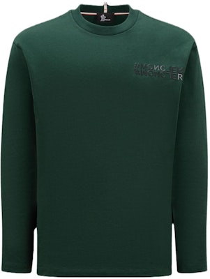 Moncler 綠色字母印花長袖T恤 I20978D000028392787F Buy Moncler 綠色字母印花長袖T恤 I20978D000028392787F