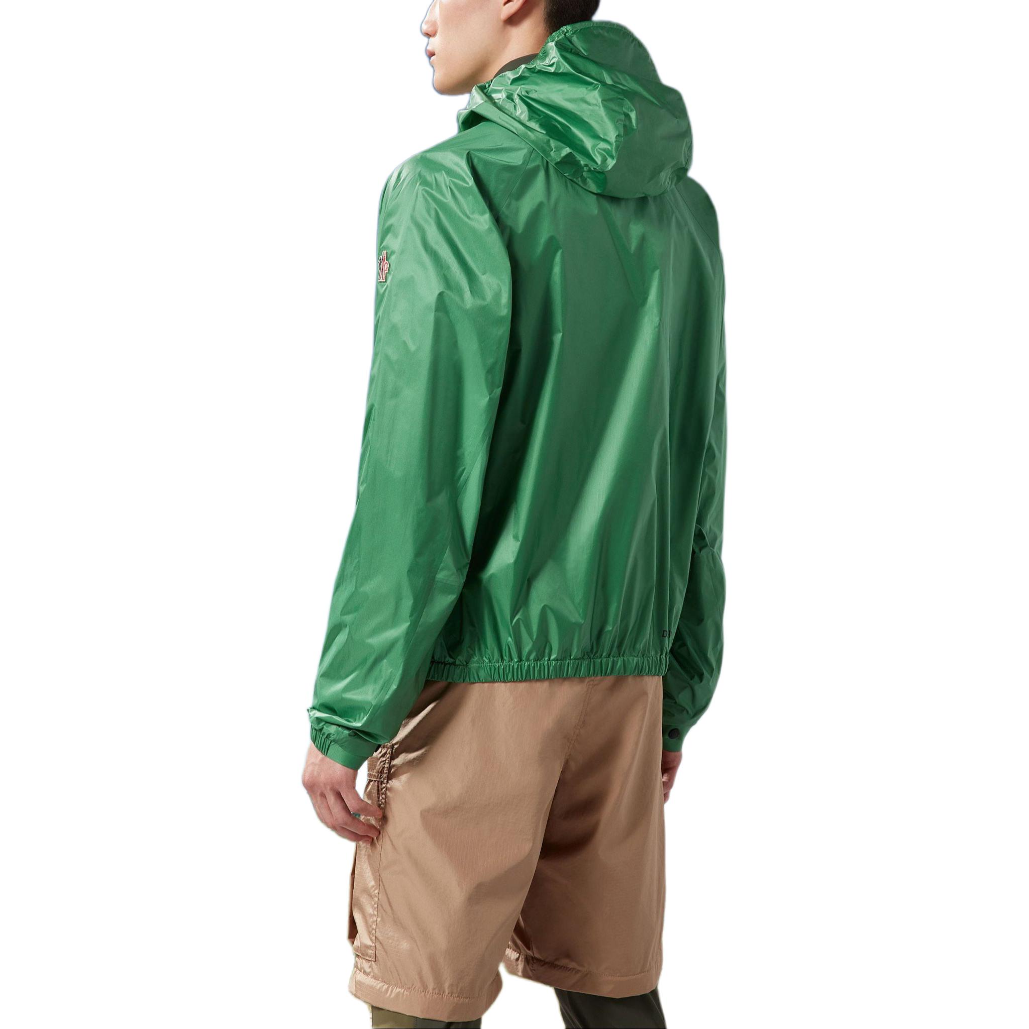 Purchase 蒙克莱绿色修身连帽拉链夹克 I10971A000105955N850