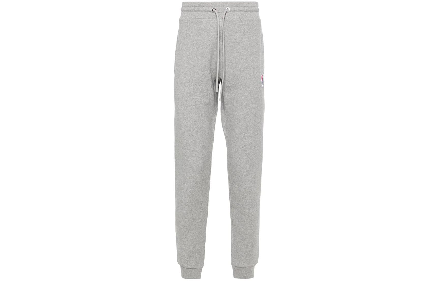 Moncler  Grey Drawstring Joggers with Logo. J10918H00005899V4981