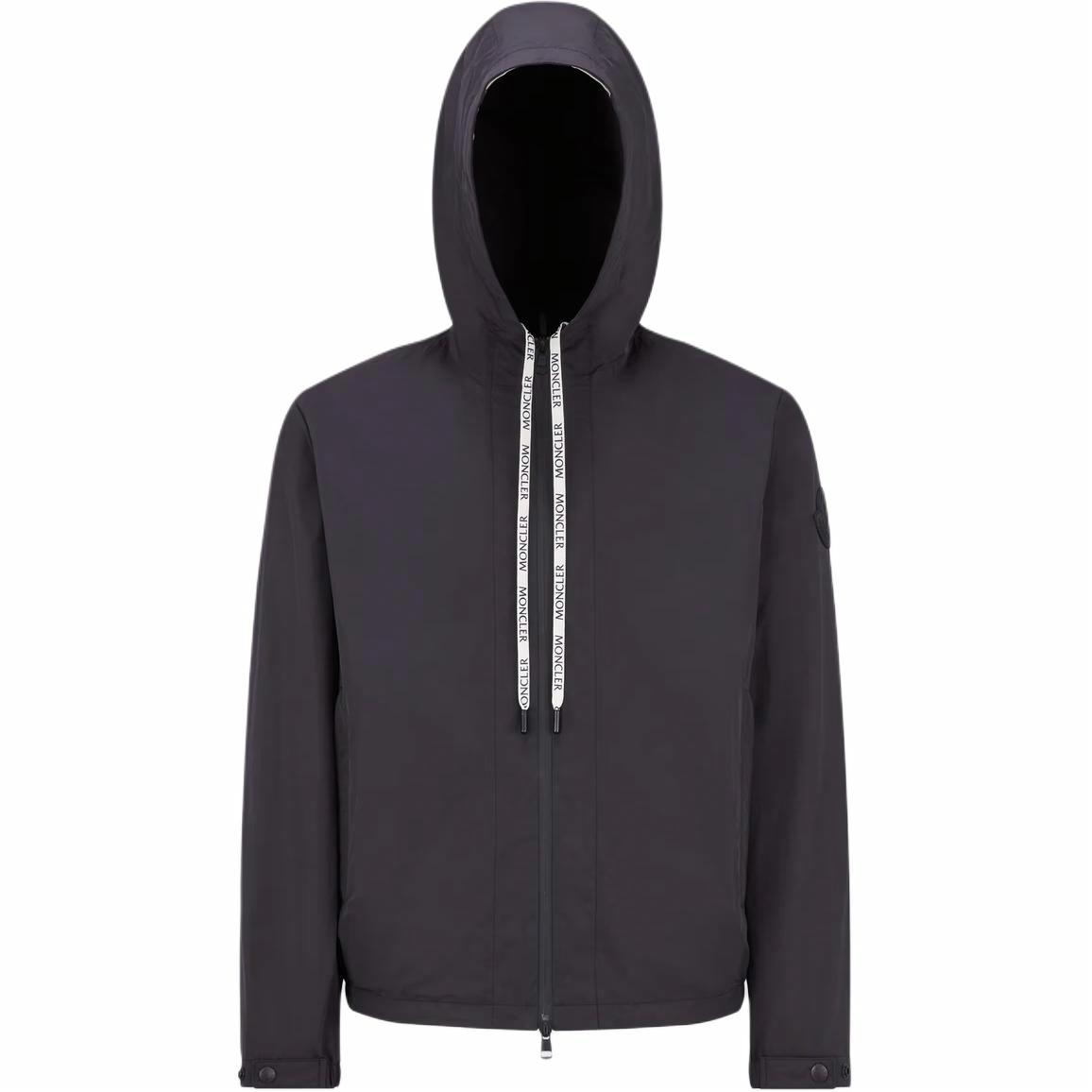 Order Moncler  Grey Loose-Fit Logo Hoodie Zip-Up Jacket. K10911A0019754A91999