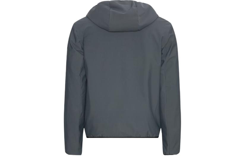 Moncler  Grey Solid Color Hooded Zip Slim Fit Jacket J10911A00014539DK877 圖 3