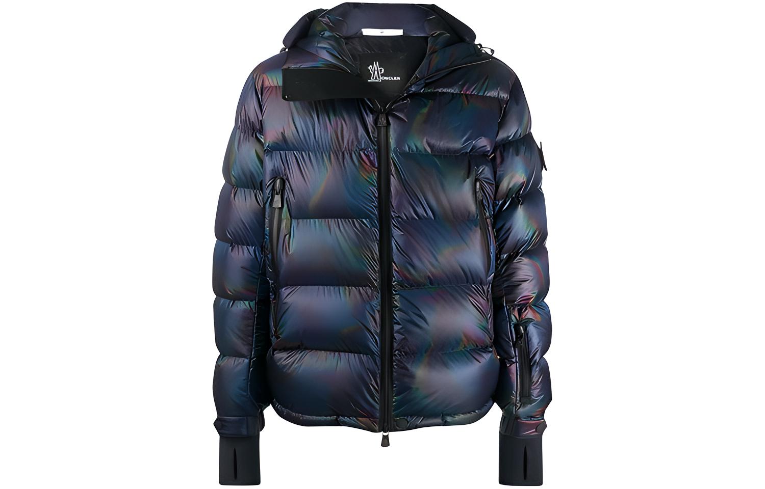 Moncler  Hooded Long Sleeve Down Jacket - Dark Blue F20971B52040539YX