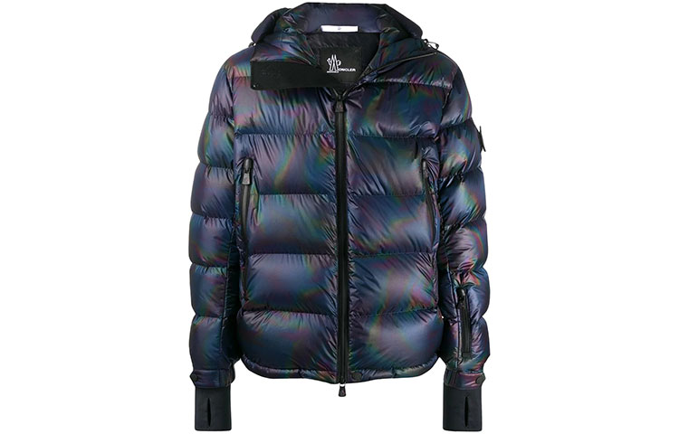 Moncler  Hooded Long Sleeve Down Jacket - Dark Blue F20971B52040539YX 圖 2