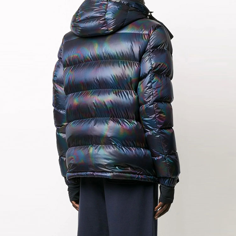 Moncler  Hooded Long Sleeve Down Jacket - Dark Blue F20971B52040539YX 圖 5