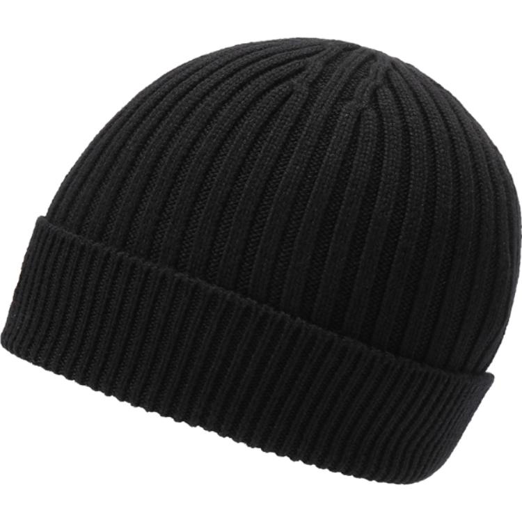 Shop Moncler  Knit Beanie with Logo Patch I20973B0001404761999