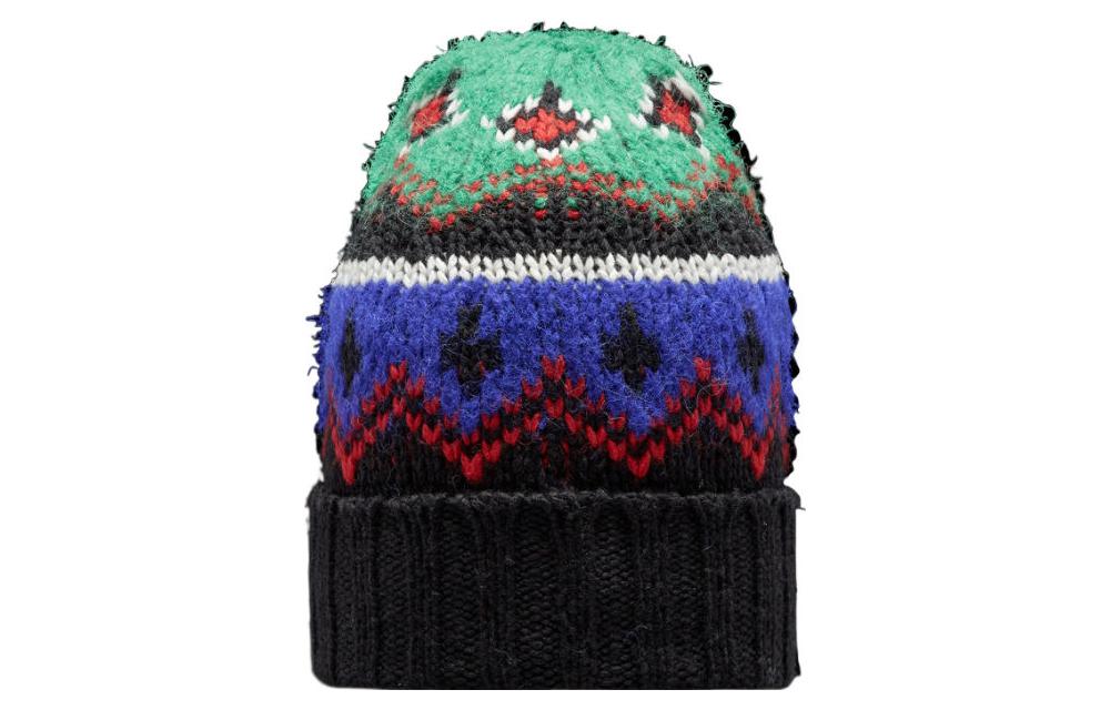 Purchase Moncler  Knitted Logo Beanie Hat Multicolor. I20973B00019M2865