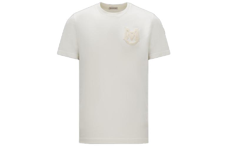 Moncler  Logo Crewneck T-Shirt White I20918C000048390T032