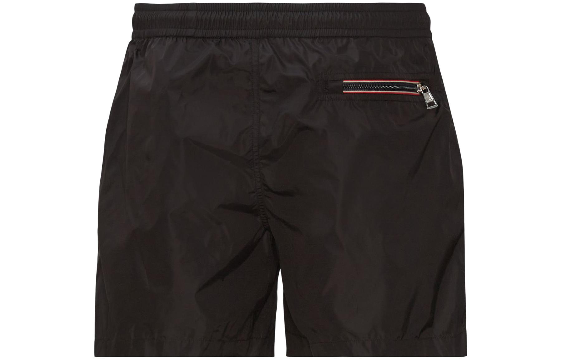 Lookbook モンクレール ロゴ ドローストリング リラックスフィット 通気性 カジュアルショーツ l20912C0000553326-999