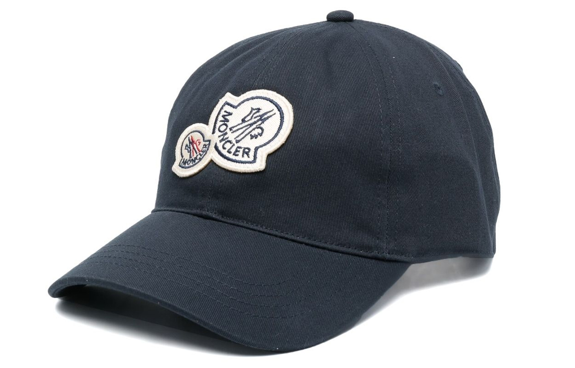 Moncler  Logo Patch Cotton Baseball Cap. I10913B0005204863778