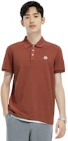 蒙克勒标志贴片红棕色纯色 Polo 衫 J10918A0002484556273 Details for 蒙克勒标志贴片红棕色纯色 Polo 衫 J10918A0002484556273