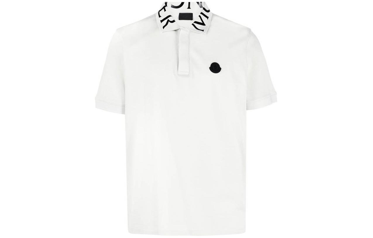 Order Moncler Logo印花直筒下擺短袖POLO衫 8A000048467391R