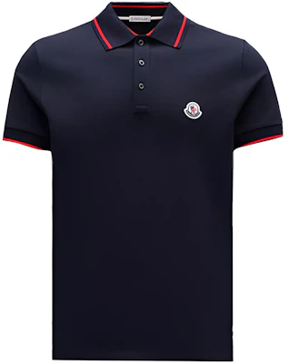 モンクレール ロゴ レッドトリム 半袖ポロシャツ I20918A000158455677X Buy モンクレール ロゴ レッドトリム 半袖ポロシャツ I20918A000158455677X