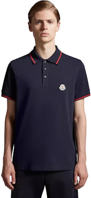 モンクレール ロゴ レッドトリム 半袖ポロシャツ I20918A000158455677X Lookbook モンクレール ロゴ レッドトリム 半袖ポロシャツ I20918A000158455677X