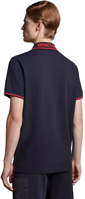 モンクレール ロゴ レッドトリム 半袖ポロシャツ I20918A000158455677X Shop モンクレール ロゴ レッドトリム 半袖ポロシャツ I20918A000158455677X