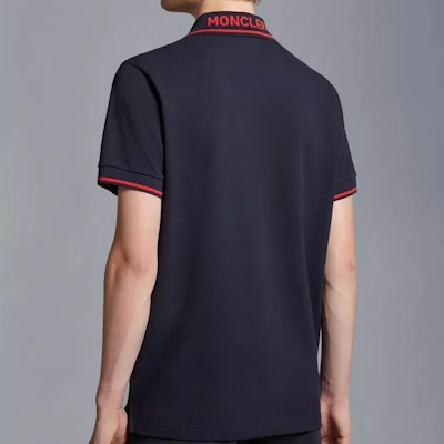 モンクレール ロゴ レッドトリム 半袖ポロシャツ I20918A000158455677X Purchase モンクレール ロゴ レッドトリム 半袖ポロシャツ I20918A000158455677X