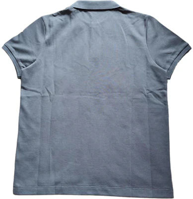 Moncler Logo Polo Shirt Lengan Pendek Warna Smog Blue. I10918A7051084556791 Lookbook Moncler Logo Polo Shirt Lengan Pendek Warna Smog Blue. I10918A7051084556791