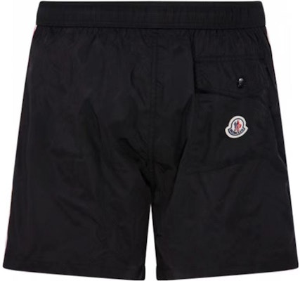 Moncler Logo Trim Straight-Leg Swim Shorts l10912C0001153326997 Lookbook Moncler Logo Trim Straight-Leg Swim Shorts l10912C0001153326997