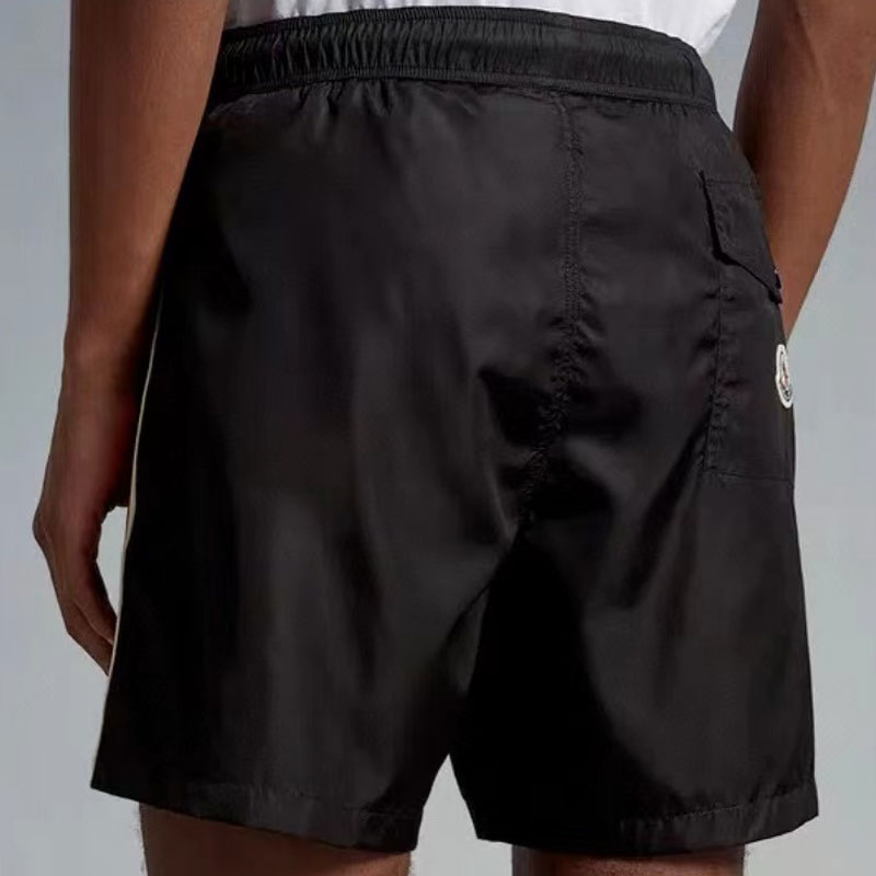 Details for 몽클레어 로고 트림 스트레이트 레그 스윔 쇼츠 l10912C0001153326997