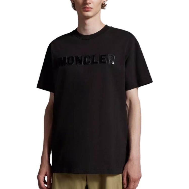 Moncler  Loose-Fit Logo Print Crewneck T-Shirt I20918C0006283927999 圖 5