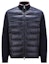 Buy Chaqueta Cárdigan Azul Marino Moncler con Cremallera y Diseño de Puntada Sólida I20919B00001M1509742