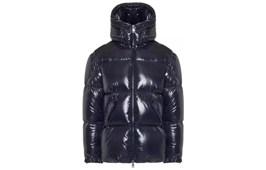 Moncler  Navy Blue Hooded Zip-Up Down Jacket 1A001845963V742 圖 2