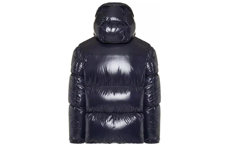 Moncler  Navy Blue Hooded Zip-Up Down Jacket 1A001845963V742 圖 3