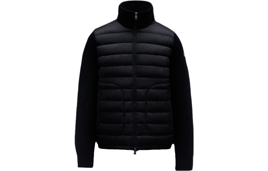 Moncler  Navy Blue Padded Solid Color Down Jacket H20919B50700A9341777 圖 2