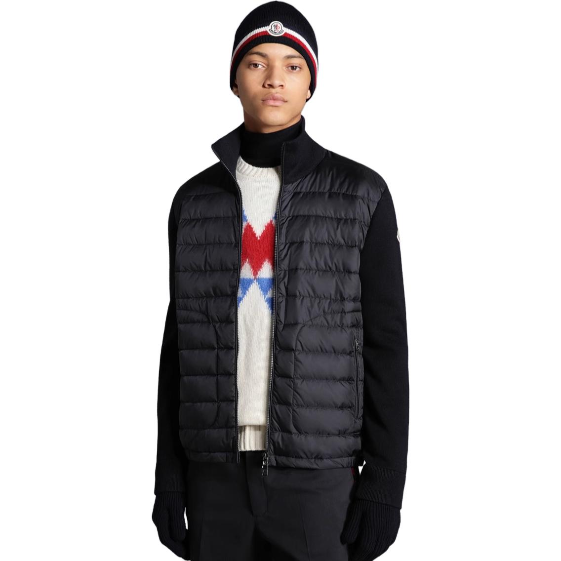 Moncler  Navy Blue Padded Solid Color Down Jacket H20919B50700A9341777 圖 3