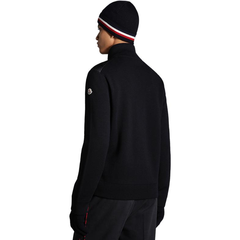 Moncler  Navy Blue Padded Solid Color Down Jacket H20919B50700A9341777 圖 4