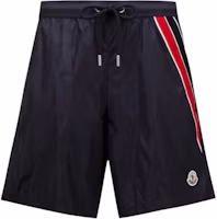 Order Moncler Bañador Azul Marino con Rayas Sólidas y Cordón Ajustable. J20912C0000653326778