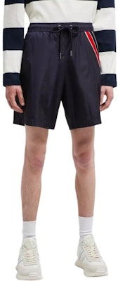 盟可睐 深蓝色条纹抽绳泳裤 J20912C0000653326778 Lookbook 盟可睐 深蓝色条纹抽绳泳裤 J20912C0000653326778