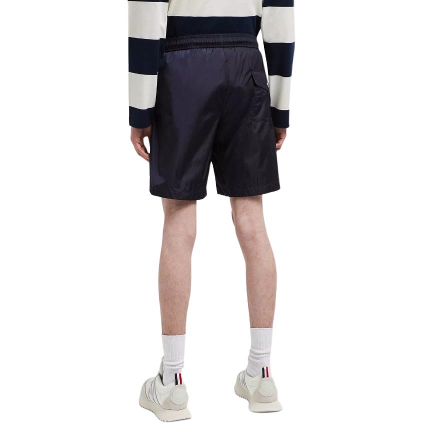 Shop 盟可睐 深蓝色条纹抽绳泳裤 J20912C0000653326778