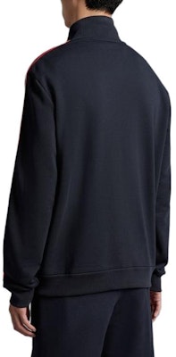 몽클레어 네이비 블루 스트라이프 로고 집업 스탠드 칼라 스웻셔츠 I10918G00052V8162778 Shop 몽클레어 네이비 블루 스트라이프 로고 집업 스탠드 칼라 스웻셔츠 I10918G00052V8162778