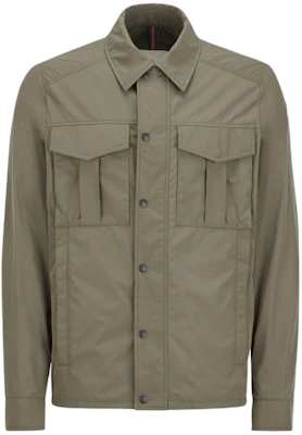 Moncler Jaket Hijau Zaitun Kasual Warna Polos Berkerah. J10911G0000654A91823 Buy Moncler Jaket Hijau Zaitun Kasual Warna Polos Berkerah. J10911G0000654A91823