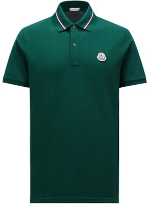 Moncler 綠色寬鬆版型短袖Logo Polo衫。 J10918A0002189A16875 Buy Moncler 綠色寬鬆版型短袖Logo Polo衫。 J10918A0002189A16875