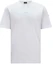 Order Moncler Camiseta Blanca Óptica de Manga Corta con Gráfico del Logo J10918C0003289A17001