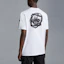 Purchase Moncler Camiseta Blanca Óptica de Manga Corta con Gráfico del Logo J10918C0003289A17001