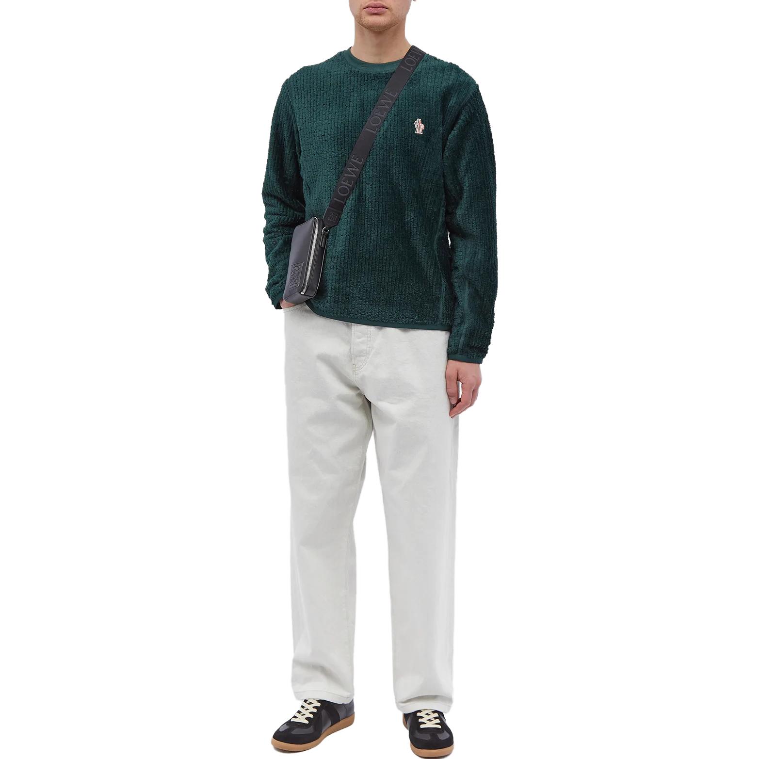 Purchase 몽클레어 패턴 크루넥 루즈핏 롱슬리브 스웨터 8G00021809JL865