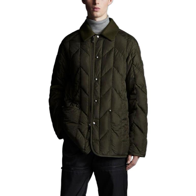 Moncler  Quilted Down Jacket with Pockets Army Green. G20911A0010368352833 圖 3