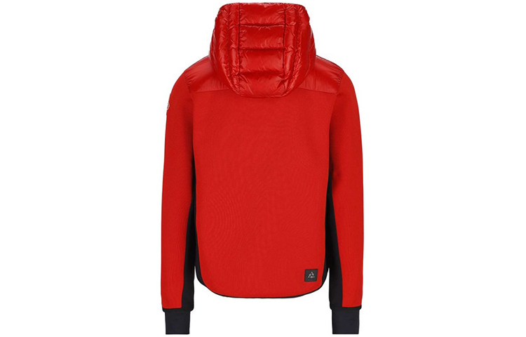 Lookbook Moncler  Red Winter Hooded Long-Sleeve Down Jacket 9B00009C9043455