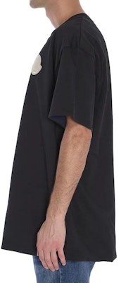 蒙口可翻转徽标贴圆领T恤 黑色. 8C0003383927F97 Details for 蒙口可翻转徽标贴圆领T恤 黑色. 8C0003383927F97