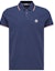 Buy Moncler 修身版型午夜藍三色針織領POLO衫 J10918A7030084556795