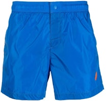 Moncler Solid Color Elastic Straight Shorts Blue 2C000145332673N Moncler Solid Color Elastic Straight Shorts Blue 2C000145332673N