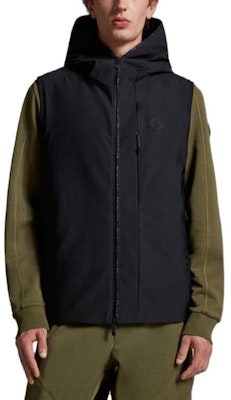 Moncler Solid Color Hooded Zip Vest I20911A00035539DK999 Purchase Moncler Solid Color Hooded Zip Vest I20911A00035539DK999