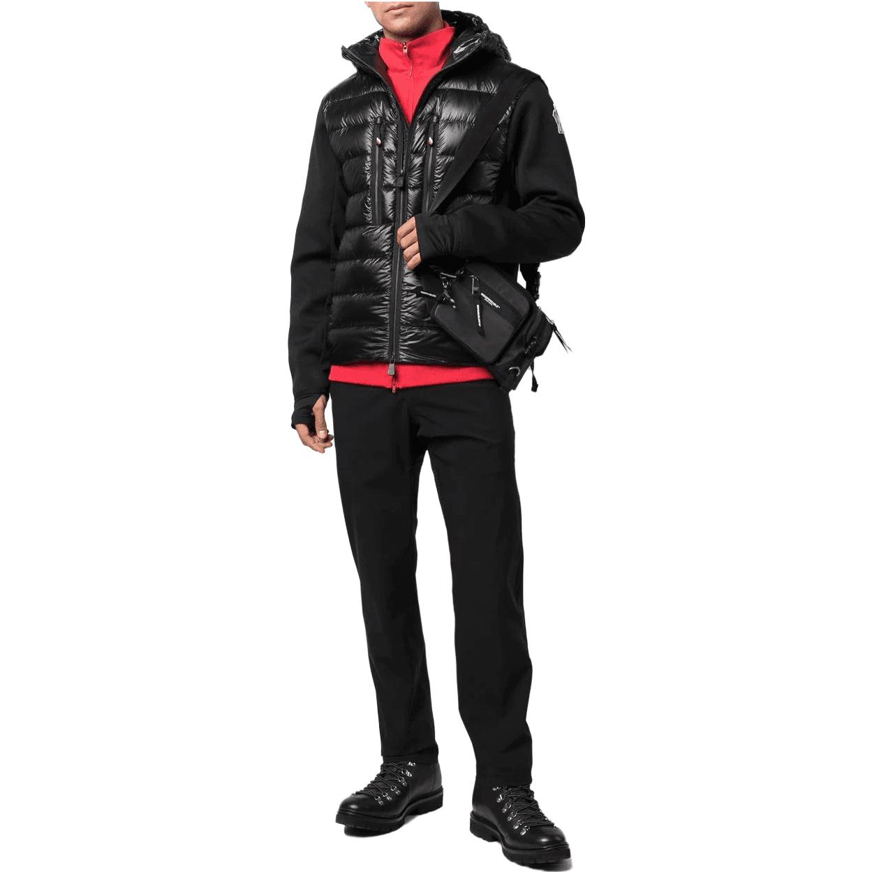 Moncler  Solid Color Long Sleeve Hooded Down Jacket 9B00009C9043999 圖 4